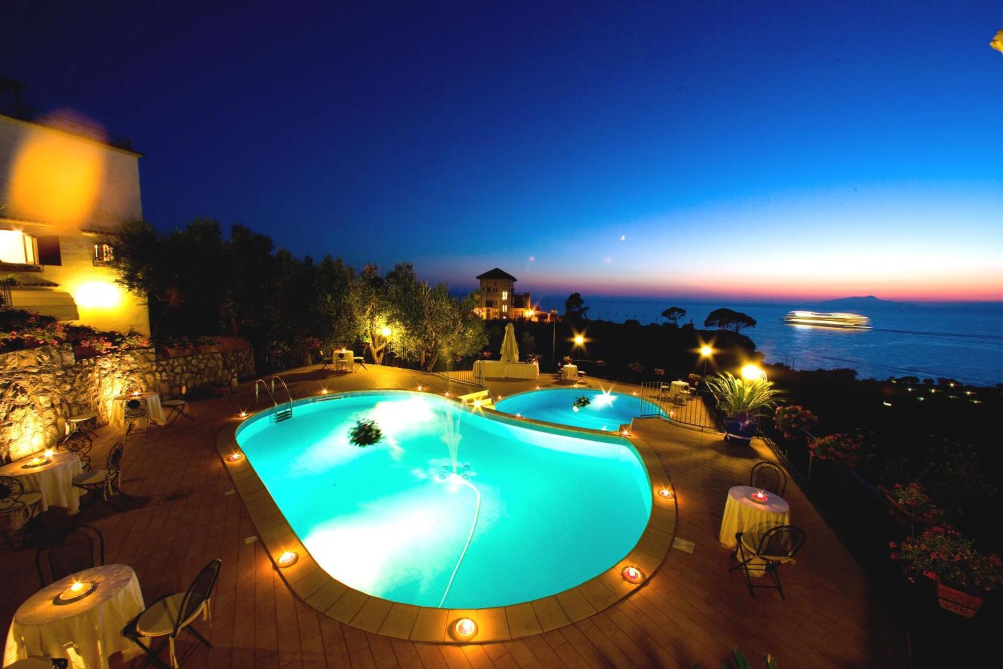 Hotel Villa Lubrense Sorrento Massa Lubrense Exteriör bild